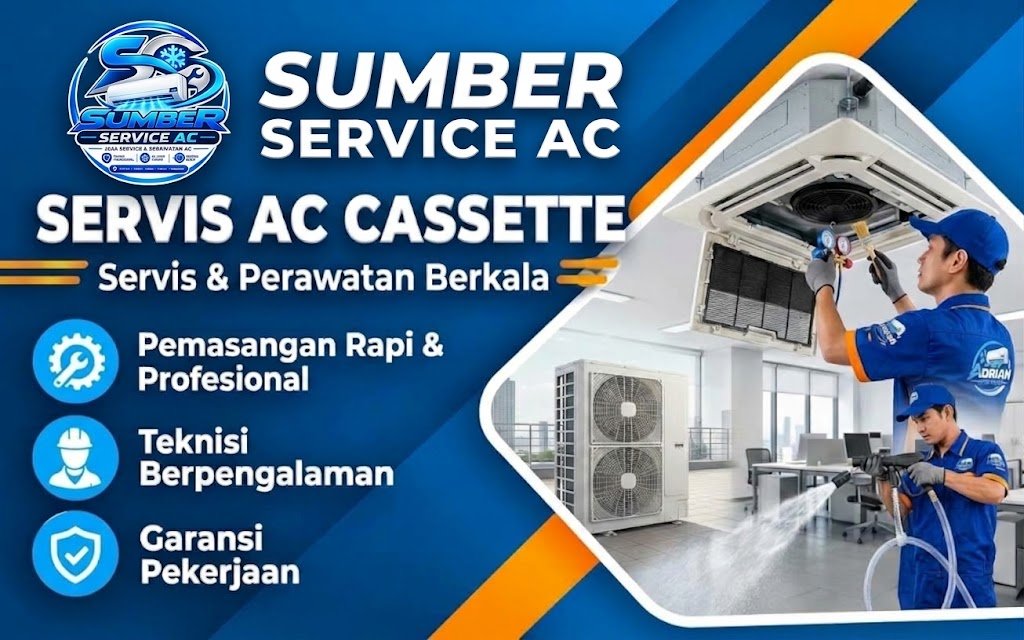 Service AC cassette Jakarta dan Tangerang
